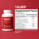 Vital BP - Support for Normal Blood Pressure - Supports Blood Flow & Arteries - with CoQ10, L-Citrulline, and K2 & D3-60 Capsules - Image 7