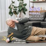 Safe Sound Personal Alarm, 2 Pack 130 dB Loud Siren Song Emergency Security Alarm Keychain with Strobe LED Light, Personal Sound Safety Siren for Women, Men, Children, Elderly - Image 4