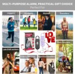 Safe Sound Personal Alarm, 2 Pack 130 dB Loud Siren Song Emergency Security Alarm Keychain with Strobe LED Light, Personal Sound Safety Siren for Women, Men, Children, Elderly - Image 8