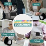 Water-Proof Pill Pouch Set, BPA Free, A7-S Pill Loose-Leaf Storage with Color-Coded Medicine Pouches, Large Reusable Travel Medicine Organizer， Zippered Pill Organizers Weekly - Image 8