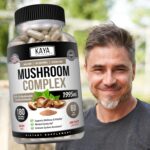 Kaya Naturals Premium Mushroom Complex Potent - Mushroom Supplement - Mushroom Complex Capsules 1995mg Per Serving - Aids Mental Clarity Supports Immune System, Wellness & Vitality - 180 Count - Image 8