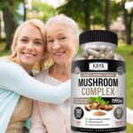 Kaya Naturals Premium Mushroom Complex Potent - Mushroom Supplement - Mushroom Complex Capsules 1995mg Per Serving - Aids Mental Clarity Supports Immune System, Wellness & Vitality - 180 Count - Image 9