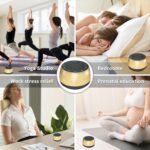 Meditation Sound Machine,Portable Electronic Singing Bowl Frequency Healing,256HZ-432HZ-528HZ 9 Tones Singing Bowl Frequency Generator for Healing with 4 Level Timer and Luminous Button - Image 9