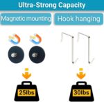 Magnetic Cruise Organizer, 4-Layer Over The Door Organizer for Cruise Ships, Magnetic & Hanging Cruise Organizer, Cruise Essentials 2025 （ 35" x 11.8"） - Image 6