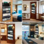 Magnetic Cruise Organizer, 4-Layer Over The Door Organizer for Cruise Ships, Magnetic & Hanging Cruise Organizer, Cruise Essentials 2025 （ 35" x 11.8"） - Image 8