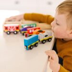 Melissa & Doug Wooden Magnetic Train Cars - 8 Piece Educational and Skill-Building Wooden Toy for Boys and Girls - Image 7