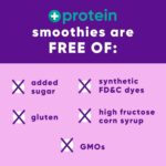 vitafusion Vitamin-Boosted Smoothie +Protein for Energy Metabolism and Immune Support, Strawberry Banana Flavor Excellent Source of Vitamins C, D, and B12, 3.5oz, 6 Count - Image 5