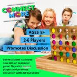 Connect More - Social Skills Games and Therapy Games, Multiplayer up to 6 Players, 4 in a Row Connect Game Fostering Conversation and Relationship Building - Image 3