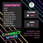 Connect More - Social Skills Games and Therapy Games, Multiplayer up to 6 Players, 4 in a Row Connect Game Fostering Conversation and Relationship Building - Image 5