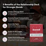 BestSelf Relationship Deck 170 Discussion Prompts Conversations Starter Couples Games - Perfect Couples Card Games for Adults, Romantic Gifts - Image 3