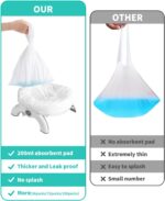 Newnice 36 [Counts] Disposable Potty Bags, Portable Travel Potty Bags with Absorbent Pads, Potty Liners Compatible with OXO Tot 2-in-1 Go Potty, Potty Training Liners Fit Most Potty Chairs - Image 4