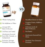 PURE ESSENCE LABS MyPure Lion's Mane 8X - Max Strength Brain Support with 100% Fruiting Body Organic Lion's Mane for Ultimate Cognitive Performance, Focus, and Mental Clarity, 60 Capsules - Image 6