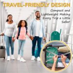 LUMARA Inflatable Bed Rail for Toddlers 2 Pack - Portable Travel Bed Bumpers for Kids Fits Twin Full Queen King Size Beds - Non-Slip Safety Guard Rails - Image 6