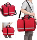 Empty First Aid Organizer - Trauma, Emergency Medical Bag for Nurses & Home Health Care (Bag Only) - Image 8