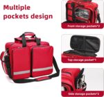 Empty First Aid Organizer - Trauma, Emergency Medical Bag for Nurses & Home Health Care (Bag Only) - Image 9
