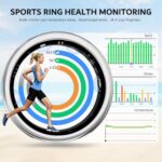 GANSI Smart Ring for Women & Men | IP68 Waterproof Fitness Tracker |Sleep Tracking Heart RateHealthy Monitor| Activity/Steps/Calories | for iOS & Android 7# - Image 6