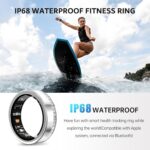 GANSI Smart Ring for Women & Men | IP68 Waterproof Fitness Tracker |Sleep Tracking Heart RateHealthy Monitor| Activity/Steps/Calories | for iOS & Android 7# - Image 7