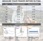 GANSI Smart Ring for Women & Men | IP68 Waterproof Fitness Tracker |Sleep Tracking Heart RateHealthy Monitor| Activity/Steps/Calories | for iOS & Android 7# - Image 8