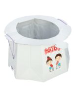 Nuby Disposable Travel Potty with Liner - Foldable and Portable Potty; Toddler Potty Essential for Camp, Trips, & Car Rides - Travel Potty for Toddler, 6 Pack - Image 3