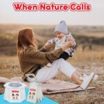 Nuby Disposable Travel Potty with Liner - Foldable and Portable Potty; Toddler Potty Essential for Camp, Trips, & Car Rides - Travel Potty for Toddler, 6 Pack - Image 4