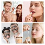 Skin Care Set for Women & Men, 28pcs Facial Kit at Home, Self Care Pamper Set, Birthday Gifts, Orange Spa Gift Baskets for Women, Serum, Face Cream, Bath Oil, Bath Bomb, Mothers Day, Christmas, Dad - Image 7