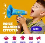 Mini Explorer Voice Changer for Kids for Kids - Voice Changing Device for Boys & Girls Ages 3-8+ Olds Birthday Gifts for 3, 4, 5, 7, 8 Year Old Boy - Toys Gift Ideas for Kid, Toddler - Image 4