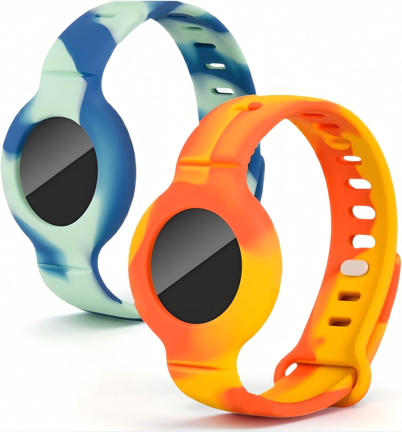 Airtag Bracelet for Kids,Bracelet for Air Tag Wristband Adjustable, Airtag Watch Bracelet for Kids Essentials Safety Waterproof,Travel Family/Pets/Girls/Boys Gift 2pack/8pack - Image 9