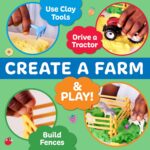 Creativity for Kids Sensory Pack: Farm, Sensory Toys for Toddlers, Pretend Play Farm Animals for Kids, Toddler Travel Toys & Holiday Stocking Stuffers (Ages 3+) - Image 4
