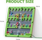 Magnetic Alphabet Maze,Montessori Toys,Alphabet Puzzle Toddler Toys for Ages 2-4,Sensory Toys Fine Motor Skills,Birthday Gifts for Kids - Image 5