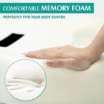 Meditation Cushion - Meditation Floor Pillow with Washable Cover for Adults Sitting, Reading, Yoga - Memory Foam Material, Ergonomic Design, 23.6 Inch - Image 8