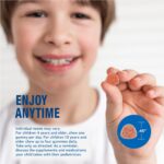 Natural Vitality Calm, Magnesium Citrate Kids Supplement, Stress Relief Gummies, Supports a Healthy Response to Stress, Gluten Free, Vegan, Sweet Citrus, 120 Gummies - Image 5