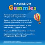 Natural Vitality Calm, Magnesium Citrate Kids Supplement, Stress Relief Gummies, Supports a Healthy Response to Stress, Gluten Free, Vegan, Sweet Citrus, 120 Gummies - Image 7