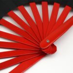 ZooBoo Bamboo Tai Chi Fan with Peking Opera Mask Art – Handcrafted Kung Fu Fan for Martial Arts, Cultural Decor, Performance - Image 3