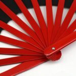 ZooBoo Bamboo Tai Chi Fan with Peking Opera Mask Art – Handcrafted Kung Fu Fan for Martial Arts, Cultural Decor, Performance - Image 4