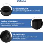 Electric Air Pump for Vacuum Storage Bags Space Saver Vacuum Storage Bag Pump for Compression Clothing, Portable Vacuum Pump - Image 7