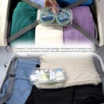 Travel Size Body Wash Women Shower Sponges (2 Pack) | 30 + Washes Travel Loofah with Case | Travel Body Wash Women Shower Sponge Soap w/Natural Extracts | Travel Soap Sponge Body Wash (Ocean Breeze) - Image 7