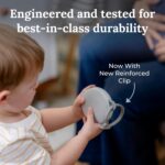 Yogasleep Hushh 2 & Crush Resistant Travel Case, (2 Piece Set) Portable Sound Machine with Backlit Buttons & Night Light, Travel Case with Double Zipper Provides Protection from Scratches & Water - Image 5