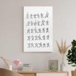 24 Forms of Chinese Martial Art Tai Chi Poster 5 Living Room Printing Oil Painting Interior Decoration Poster 08x12inch(20x30cm) Unframe-style - Image 9