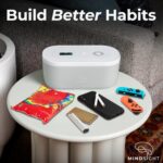 Mindsight Timed Lock Box | Unplug from Phones, Video Games, Social Media, Snacks & Cravings | 3 Modes based on Willpower | Easy to Use | Out of Sight ~ Out of Mind | Boost Your Mental Wellness - Image 3