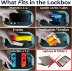 Mindsight Timed Lock Box | Unplug from Phones, Video Games, Social Media, Snacks & Cravings | 3 Modes based on Willpower | Easy to Use | Out of Sight ~ Out of Mind | Boost Your Mental Wellness - Image 4
