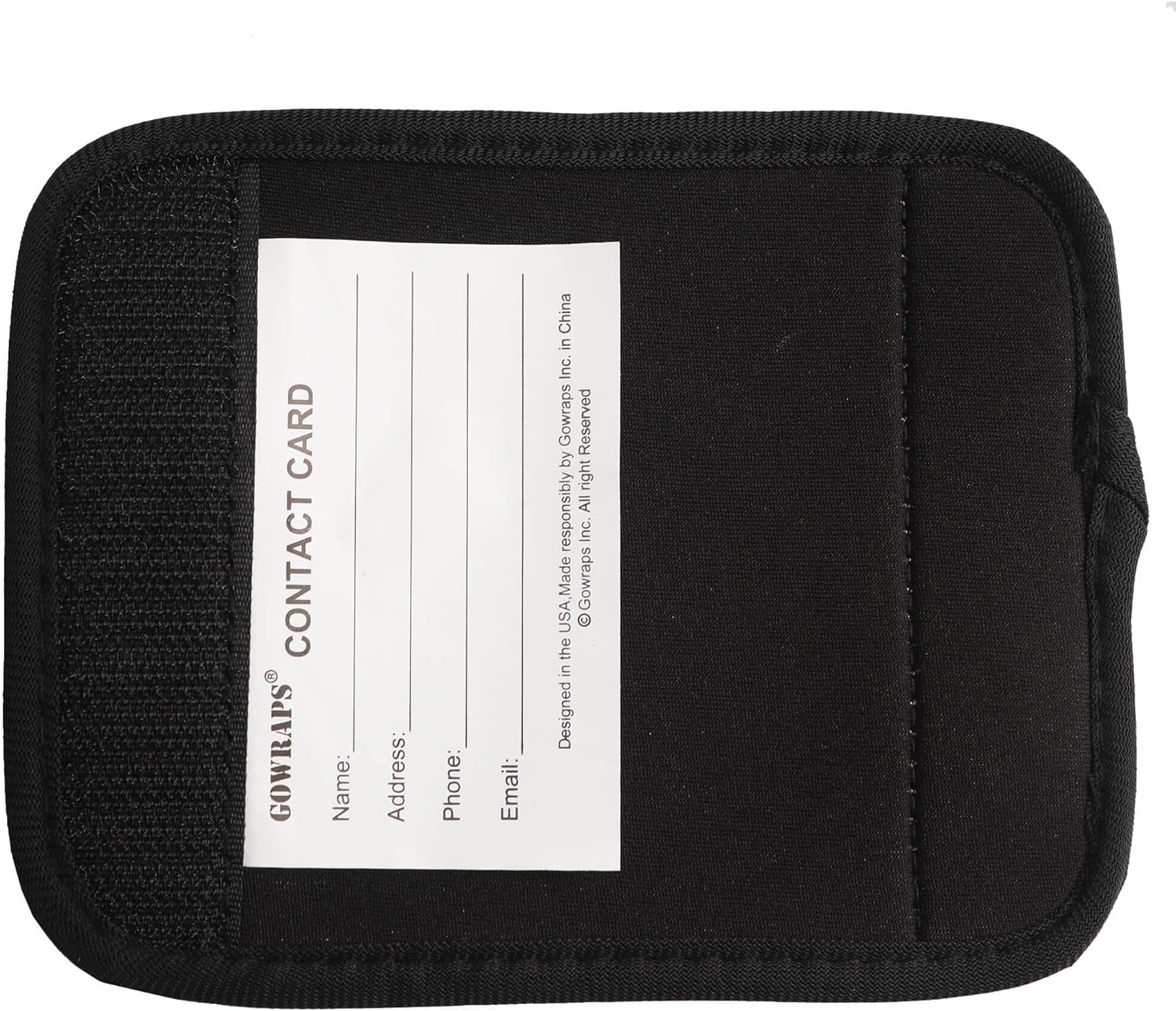 Luggage Identifiers for Suitcases Unique-Luggage Tags 5 Pack Travel Luggage Handle Wrap/Cover Cruise Must Haves Travel Gifts for Travelers/Airplane - Image 4