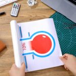 Junkin 6 Pcs Fundraising Thermometer Goal Charts Tracker Decal 48 x 11 Inch Dry Erase Thermometer Goal Setting Wall Poster Removable Giant Vinyl Sticker Office Wall Posters(White) - Image 7