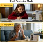 Visual Timer for Kids Adults, ADHD Timer with Planning Board for Schedules, Task Timer Toddler Visual Timer Silent Time Timer for Home Classroom - Image 3