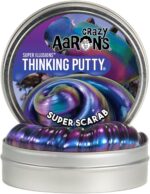 Crazy Aaron's Thinking Putty - Super Scarab - Multi-Color Sensory Putty for Kids and Grown ups in a 4" Tin - Creative and Endless Fun, Stress Relief Therapy Toys, Never Dries Out - Made in USA - Image 5