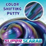 Crazy Aaron's Thinking Putty - Super Scarab - Multi-Color Sensory Putty for Kids and Grown ups in a 4" Tin - Creative and Endless Fun, Stress Relief Therapy Toys, Never Dries Out - Made in USA - Image 6