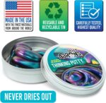 Crazy Aaron's Thinking Putty - Super Scarab - Multi-Color Sensory Putty for Kids and Grown ups in a 4" Tin - Creative and Endless Fun, Stress Relief Therapy Toys, Never Dries Out - Made in USA - Image 8