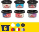 Play-Doh Marvel Hero Adventure Playset, 3 Marvel Action Figures with Wearable Tools, Black Panther, Captain America & Spider-Man Imagination Toys for Boys and Girls Ages 4 and Up - Image 9