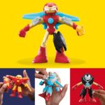 Play-Doh Marvel Iron Man Armor Maker Lab Playset with Lights and Sounds, Customizable Action Figure, Imagination Toys for Boys and Girls 4 and Up - Image 4