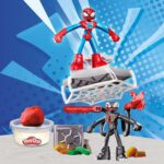 Play-Doh Marvel Iron Man Armor Maker Lab Playset with Lights and Sounds, Customizable Action Figure, Imagination Toys for Boys and Girls 4 and Up - Image 8