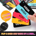 Mity rain Music Party Games - Fast-Paced Music Trivia Card Games for 2-10 Players | Fun Family Games & Adult Card Games with Lyrics ChallengePerfect for Game Night & Music Lovers! - Image 3